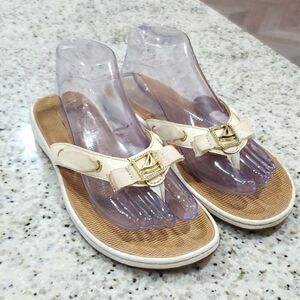 Sperry Women's Sparkly Cream  Sandals, Size 8